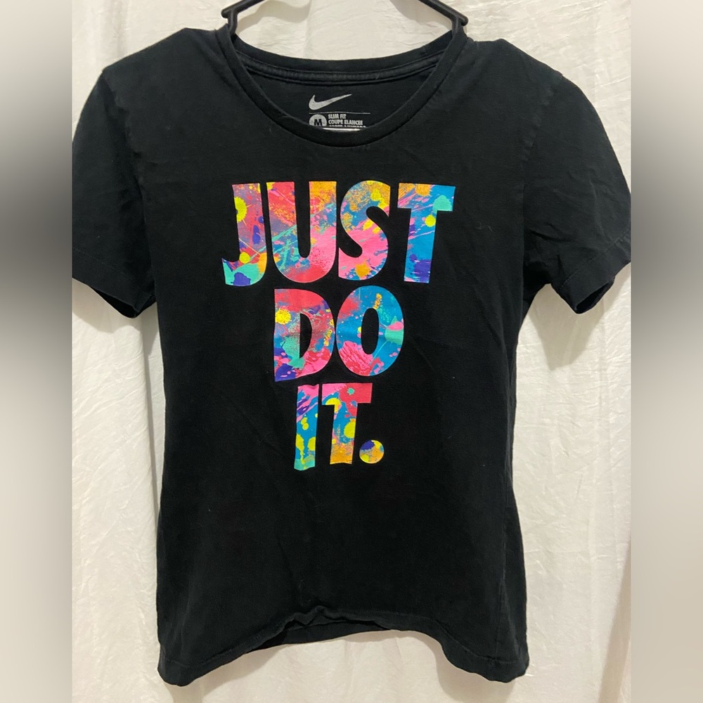 Women’s NIKE Just Do It Black tee